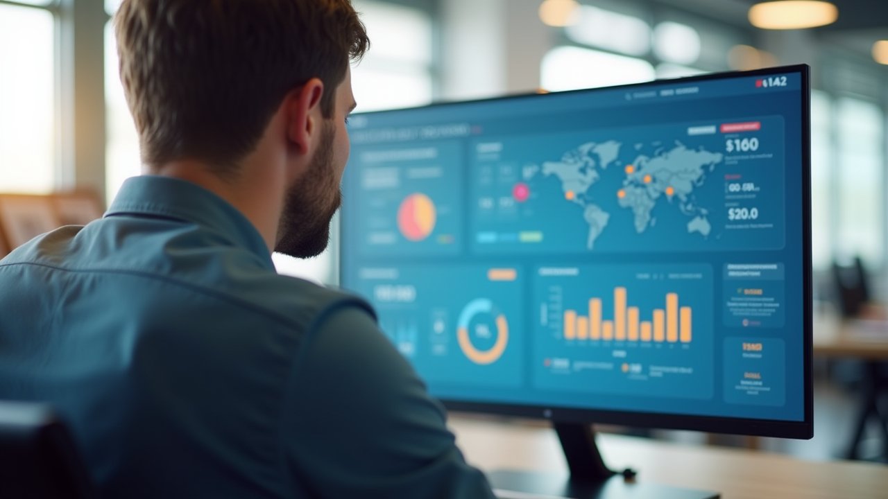 BAFCO CRM and shipment analytics dashboard