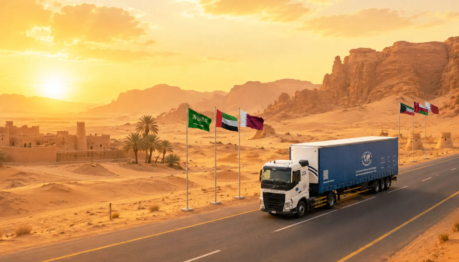 Cross-Border Trucking in Jeddah
