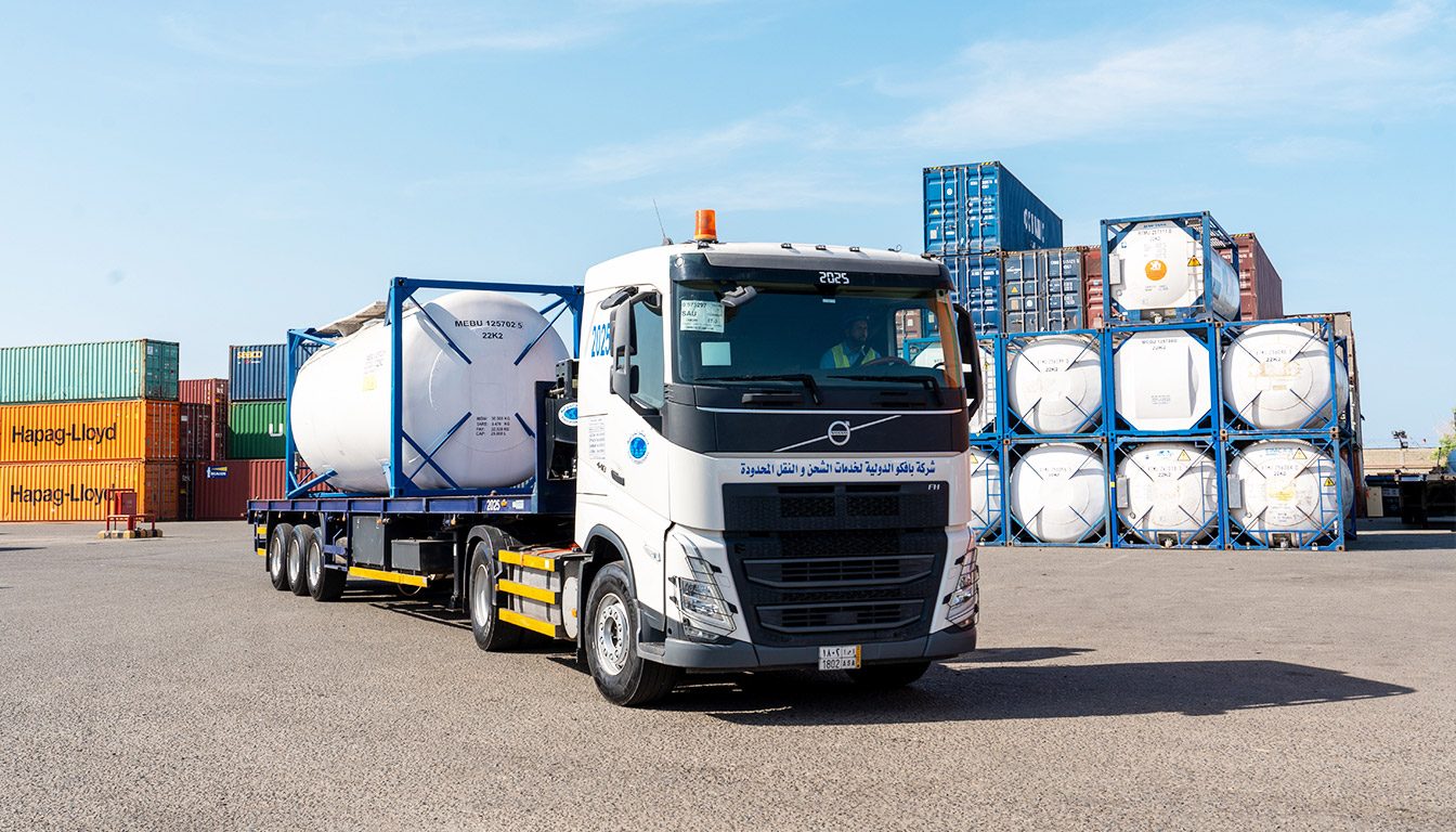 ISO tank services in Saudi Arabia — BAFCO bulk liquid and chemical transport