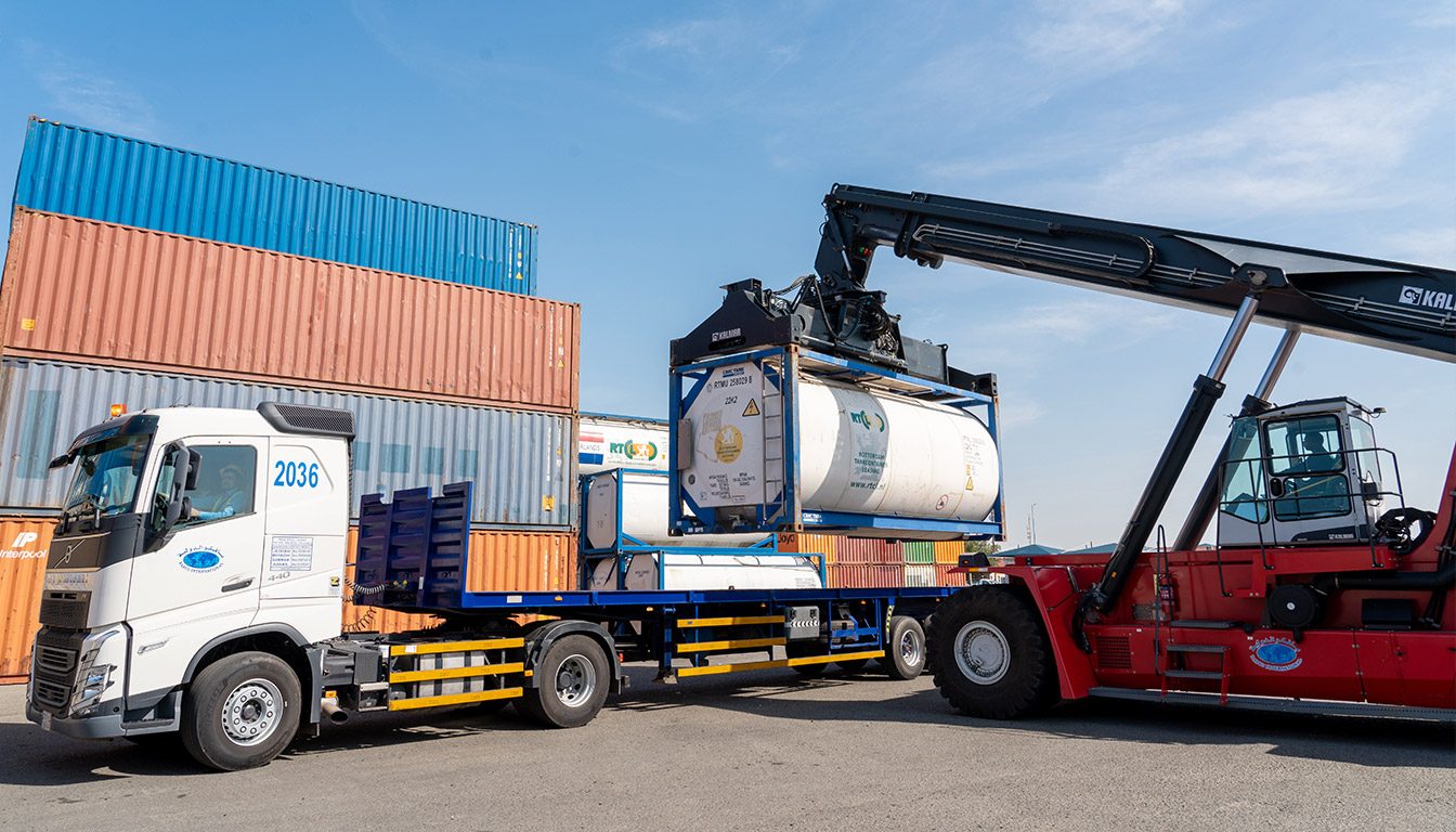 ISO tank services in Saudi Arabia — BAFCO bulk liquid and chemical transport