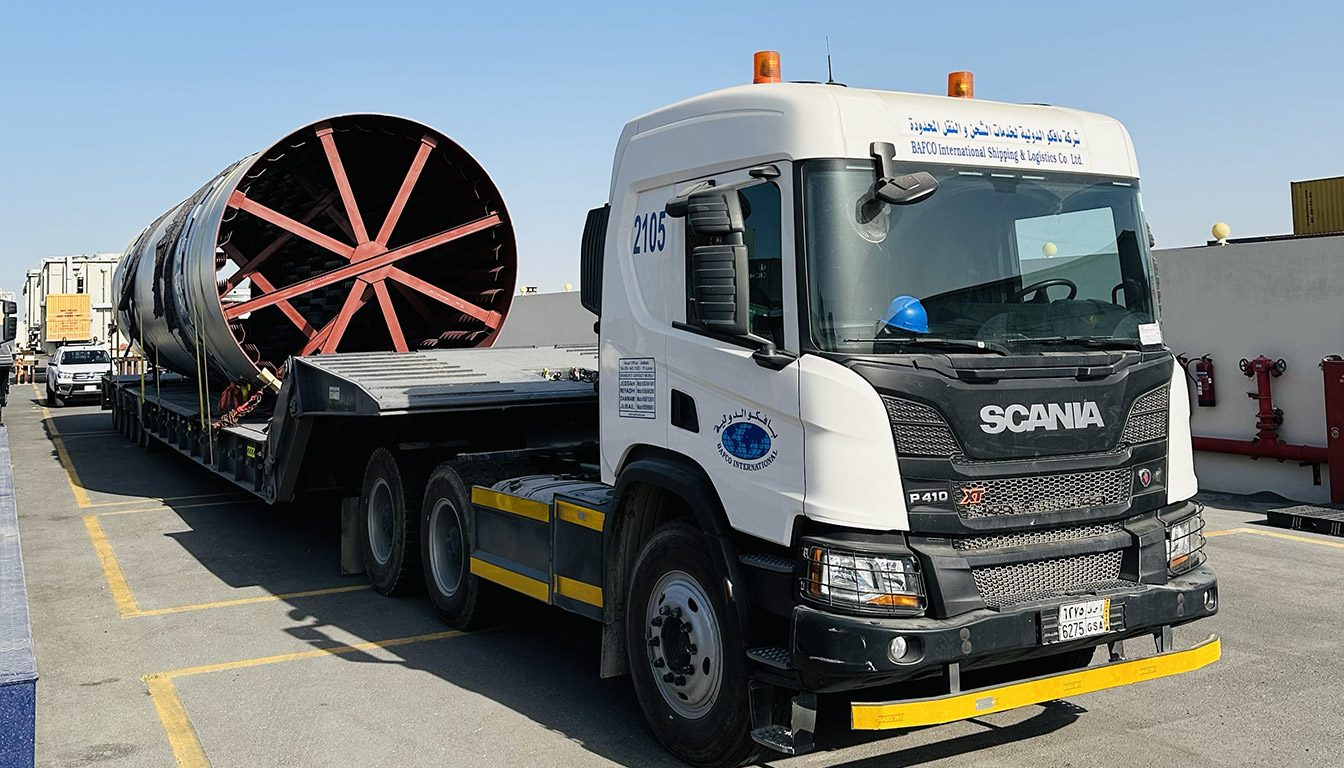 Project cargo handling in Saudi Arabia — BAFCO heavy-lift and break-bulk shipping