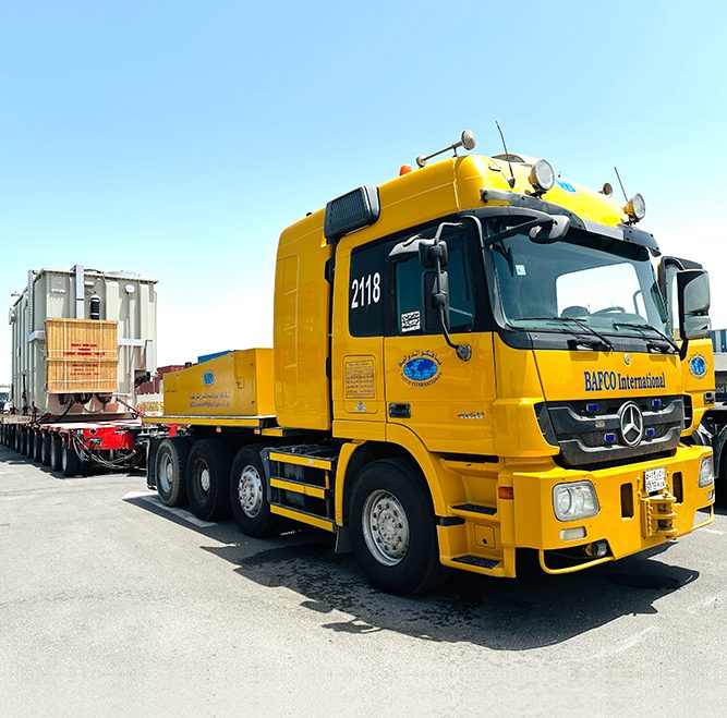 BAFCO operations team at a Saudi container terminal