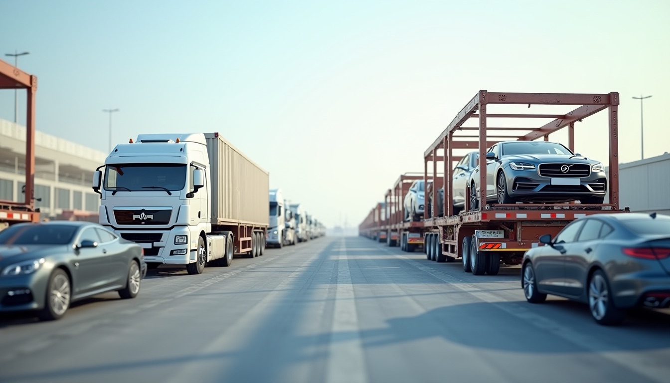 Automotive logistics in Saudi Arabia