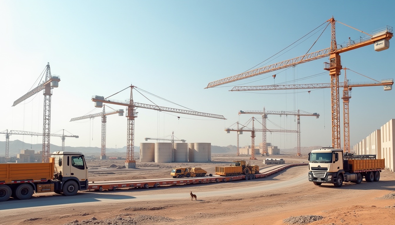 Construction & EPC logistics in Saudi Arabia