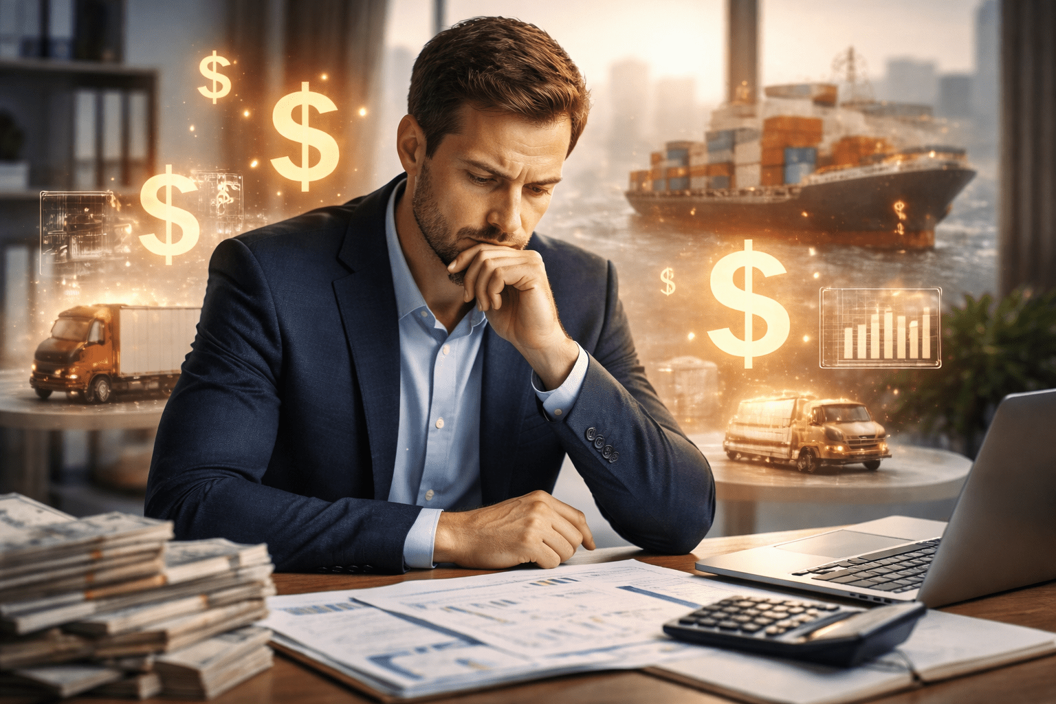 The Hidden Price of Average Logistics