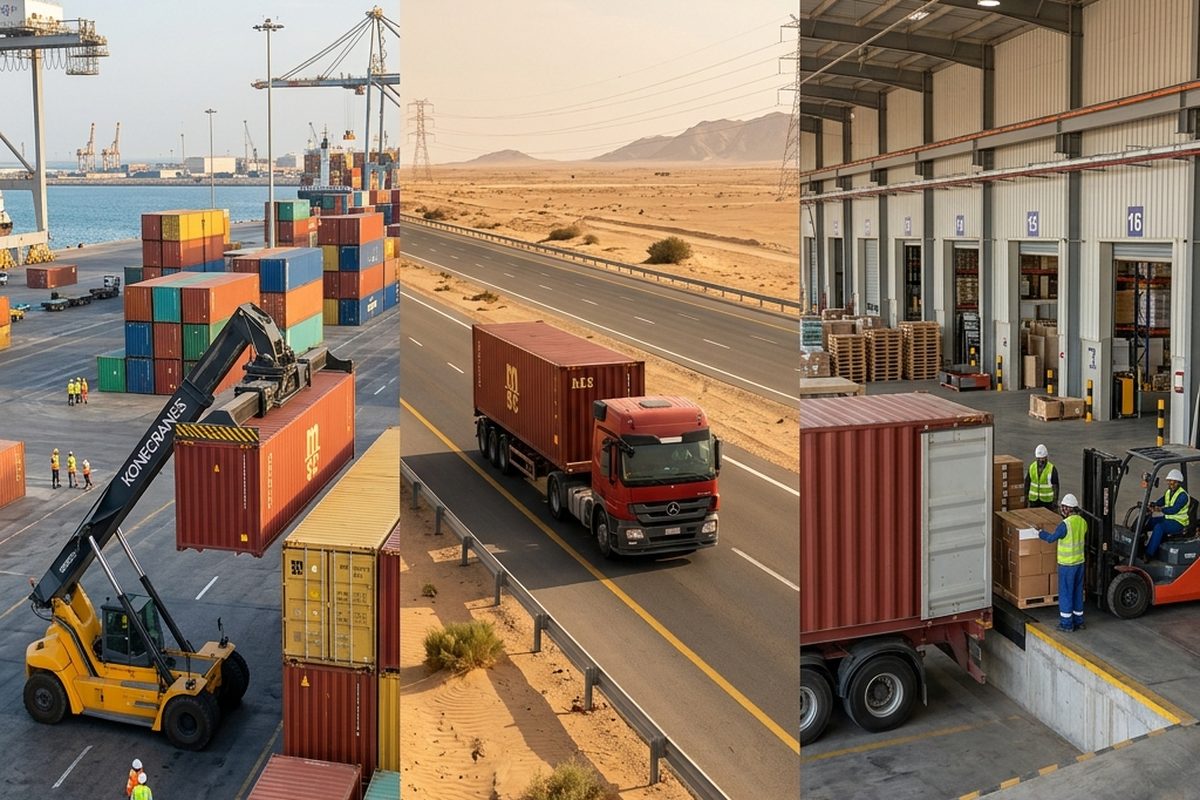 Freight forwarding cost breakdown - containers, customs and trucking in Saudi Arabia