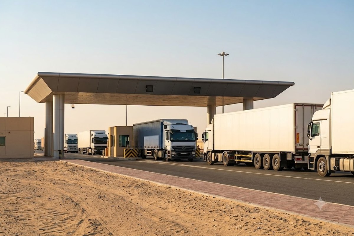Land border crossing — BAFCO logistics in Saudi Arabia